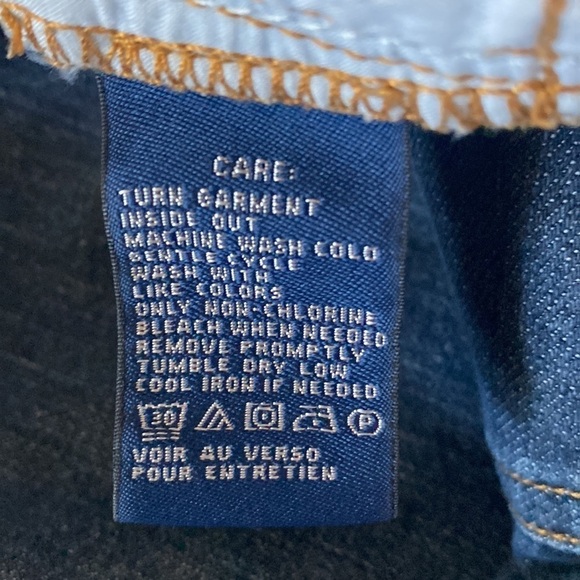 RALPH LAUREN SPORT Blue Label Straight Leg High Rise Jeans - Picture 9 of 10